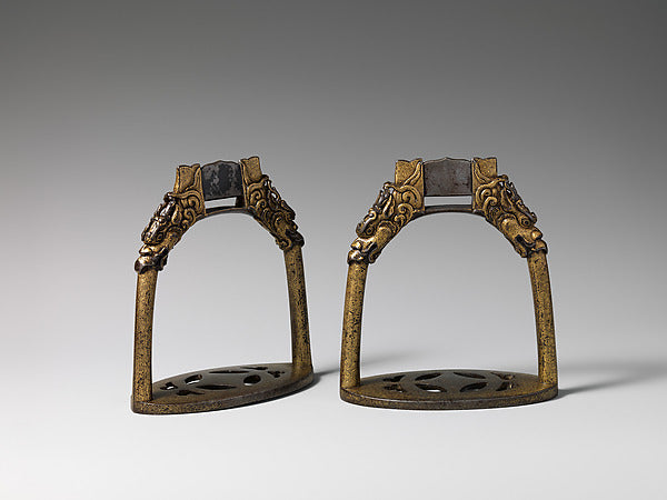 Pair of Stirrups  probably 17th cent,  Poster Print