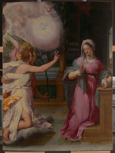 Peter Candid:The Annunciation c1585-16x12"(A3) Poster