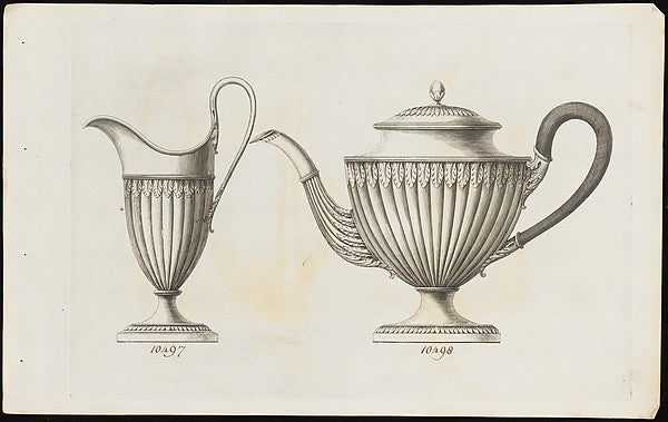 Creamer and Teapot c1790-Matthew Boulton, Poster Print
