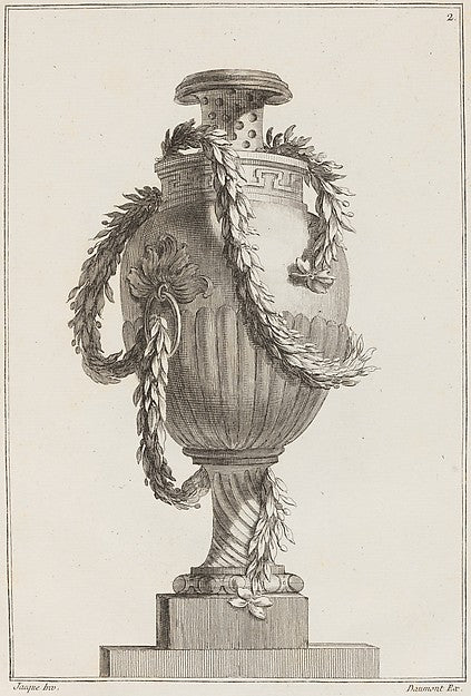 Vases Nouveaux Composées par M. Jacque[s] 18th cent-, Poster Print