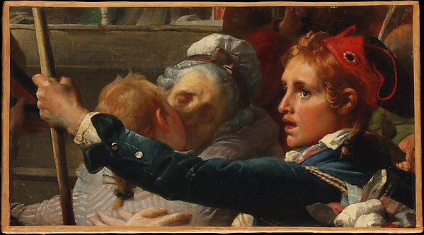 Auguste-Hyacinthe Debay:The Nation Is in Danger or the Enrol-16x12"(A3) Poster