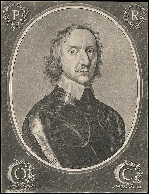 Oliver Cromwell after 1653-Jan van de Velde IV,after Robert W, Poster Print