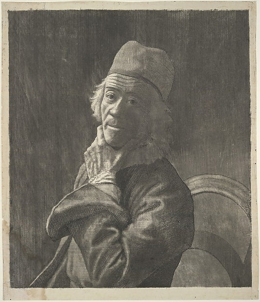 Self-Portrait c1778–80-Jean Étienne Liotard,16x12"(A3) Poster