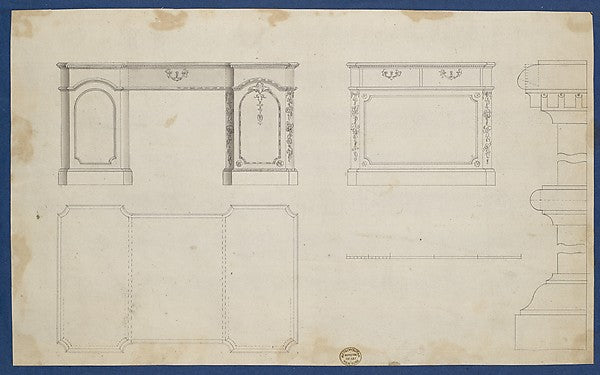 Library Tables  from Chippendale Drawings  Vol. II 1759-Thomas,16x12