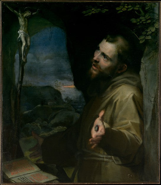 Federico Barocci:Saint Francis c1600–1604-16x12"(A3) Poster