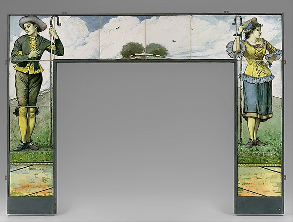 Shepherd and Shepherdess 1878,  Poster Print