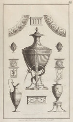 [Designs for Various Ornaments] 1777–92-Michelangelo Pergolesi,16x12"(A3) Poster