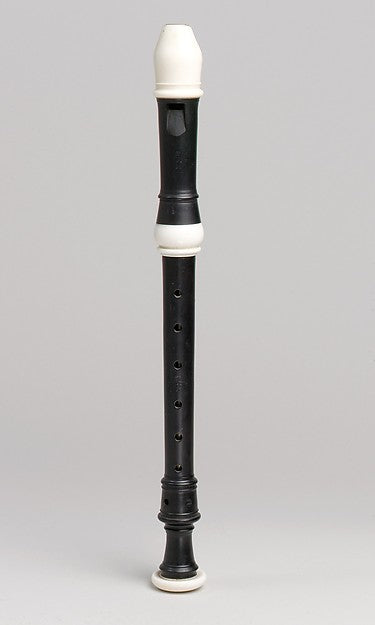 :Soprano Recorder in B c1700-16x12"(A3) Poster