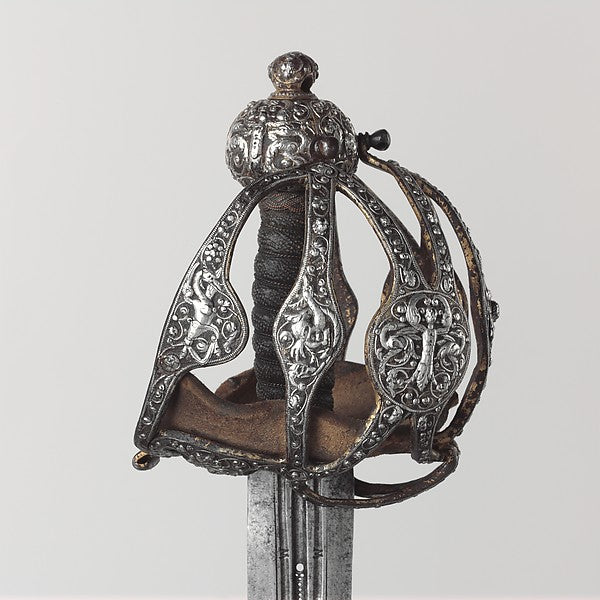 Basket-Hilted Sword 1600–1625,16X12