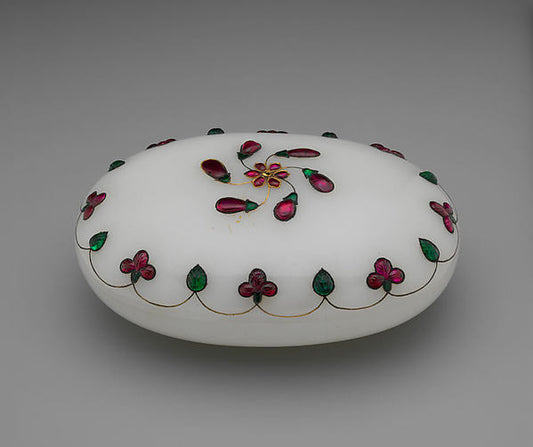 ,Oval box with cover 18th–19th cent,16x12"(A3) Poster