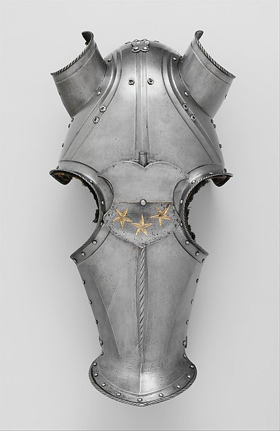Shaffron  with arms of the Freyberg family c1540,  Poster Print