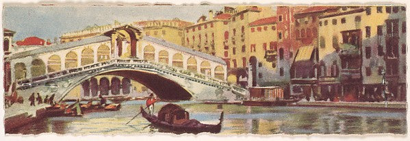 Venice  Rialto Bridge c1900-,  Poster Print Wall Art
