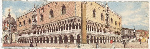 Venice  Doges Palace c1900-,  Poster Print Wall Art