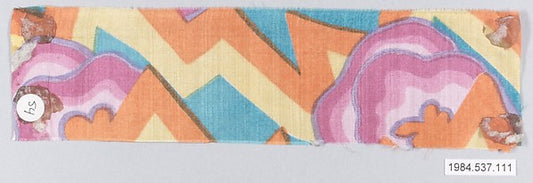 :Textile sample c1920-16x12"(A3) Poster