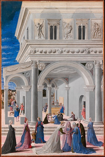 Fra Carnevale:The Birth of the Virgin 1467-16x12"(A3) Poster
