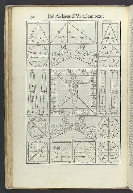 L'Idea della Architettura 1615-,  Poster Print Wall Art