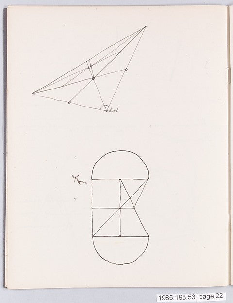 :Bauhaus Archive Notes "Primare Gestaltung" -16x12"(A3) Poster