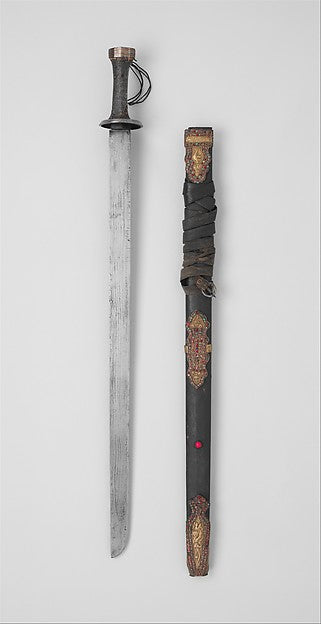 Sword and Scabbard 18th–19th cent,  Poster Print Wall Art