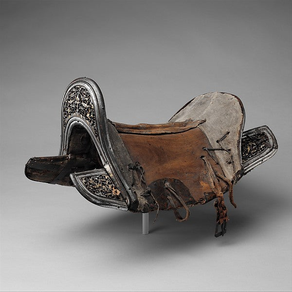Saddle possibly 17th–18th cent,  Poster Print Wall Art