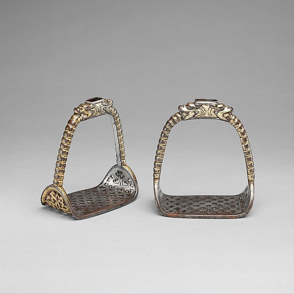 Pair of Stirrups  15th–18th cent,  Poster Print Wall Art
