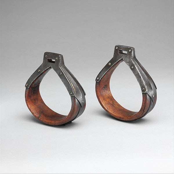 Pair of Stirrups possibly 16th–19th cent,  Poster Print