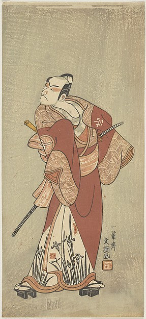 The Actor Matsumoto Koshiro 3rd in an Unidentified Role c1769,  Poster Print