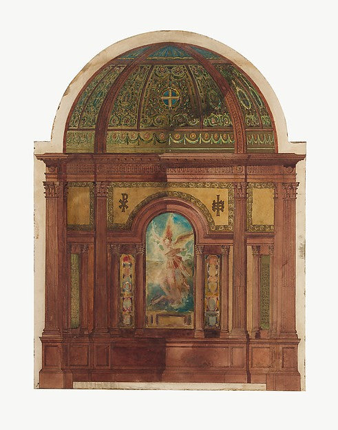 Design for Saint Michael's Church  Charleston  South Carolina,  Poster Print