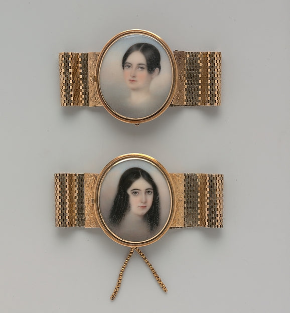 Pair of Bracelets 1840-Painted by John Carlin,  Poster Print