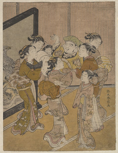 Daikoku D?agé probably 1766-Suzuki Harunobu,  Poster Print