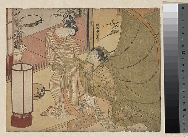 Reluctant Leave-taking late 1760s-Suzuki Harunobu,  Poster Print