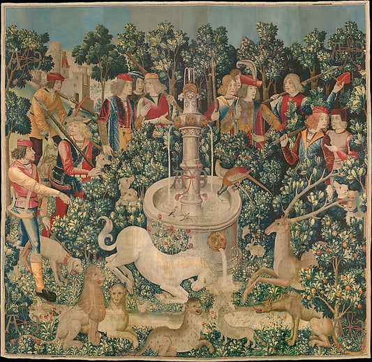 :The Unicorn is Found 1495–1505-16x12"(A3) Poster