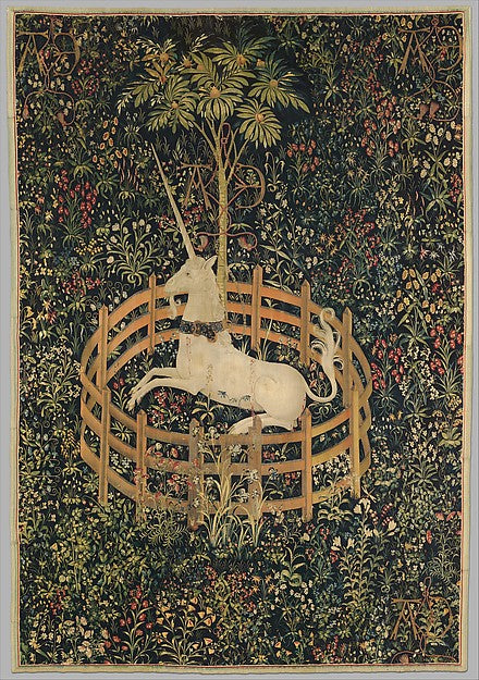 :The Unicorn in Captivity 1495–1505-16x12"(A3) Poster