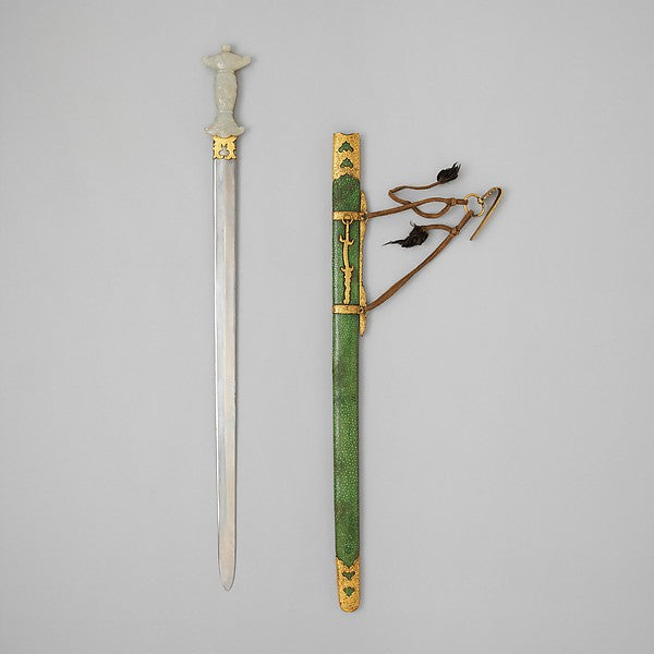 Sword with Scabbard 19th cent,  Poster Print