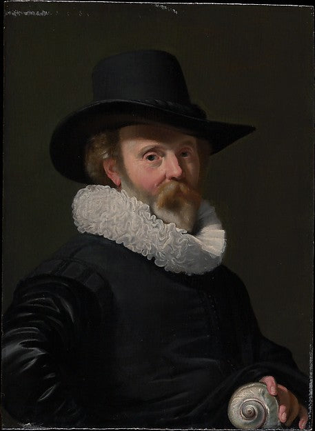 Thomas de Keyser 1596/97–1667 Amsterdam):Portrait of a Man w-16x12"(A3) Poster