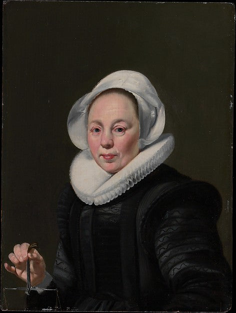 Thomas de Keyser 1596/97–1667 Amsterdam):Portrait of a Woman-16x12"(A3) Poster