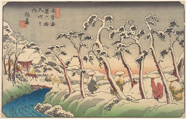 Itabana 1790–1848-Keisai Eisen,  Poster Print
