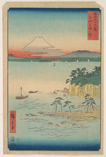 ,Fuji from Miura, Sagami, from the series Thirty,16x12"(A3) Poster