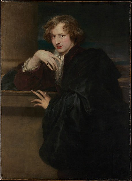 Anthony van Dyck:Self-Portrait c1620–21-16x12"(A3) Poster