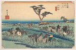 ,Chiriu, Station No. 40 c1834-Utagawa Hiroshig,16x12"(A3) Poster