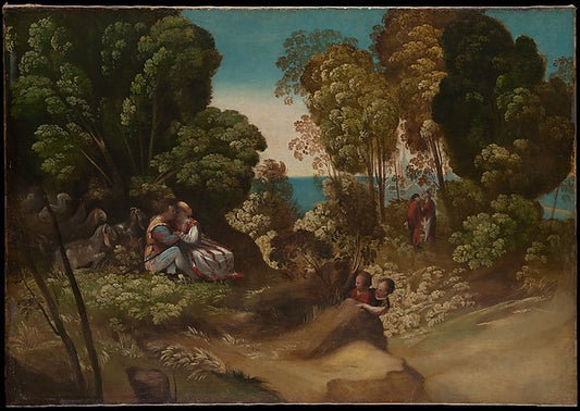 :Four Rows of Musicians and Dancers 1817-16x12"(A3) Poster