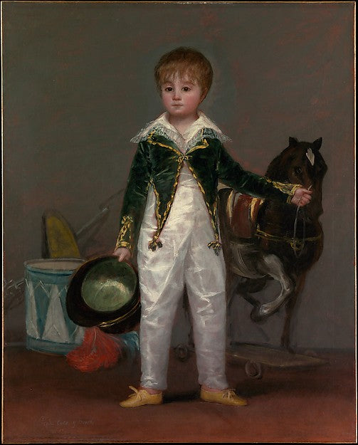 Goya:José Costa y Bonells  Called Pepito c1810-16x12"(A3) Poster