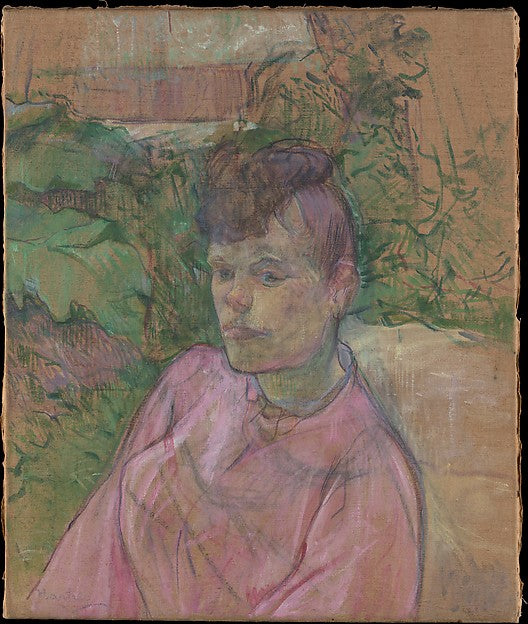 Henri de Toulouse-Lautrec:Woman in the Garden of Monsieur Fo-16x12"(A3) Poster