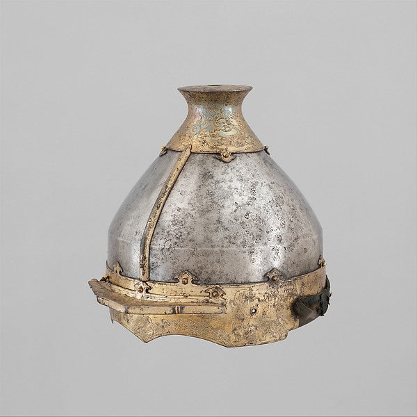 Helmet probably mid- to late 17th cent,  Poster Print Wall Art