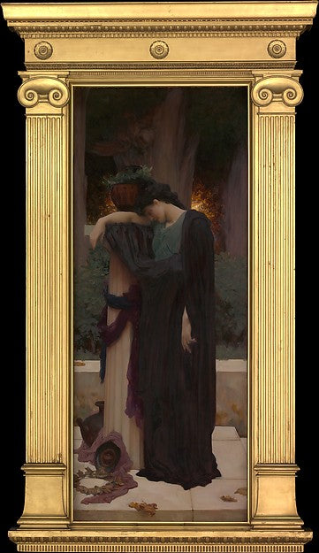 Frederic, Lord Leighton:Lachrymae 1894–95-16x12"(A3) Poster