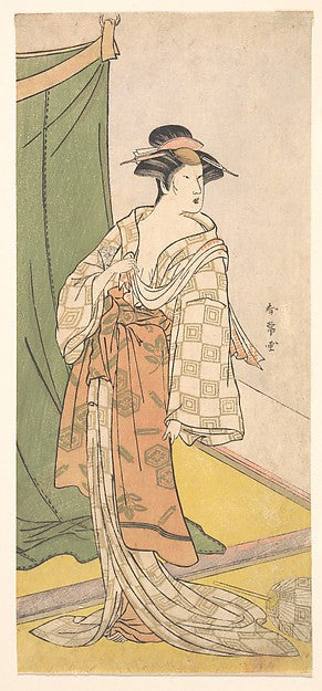 Segawa Kikunojo III c1785-Katsukawa Shunj?,  Poster Print