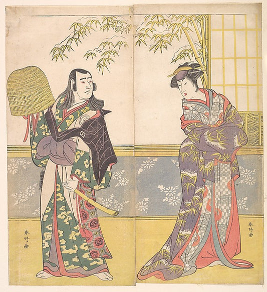 ,Kabuki Actors Sawamura S?j?r? III and,16x12"(A3) Poster