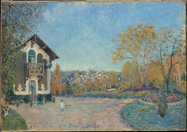 Alfred Sisley:View of Marly-le-Roi from Coeur-Volant 1876-16x12"(A3) Poster