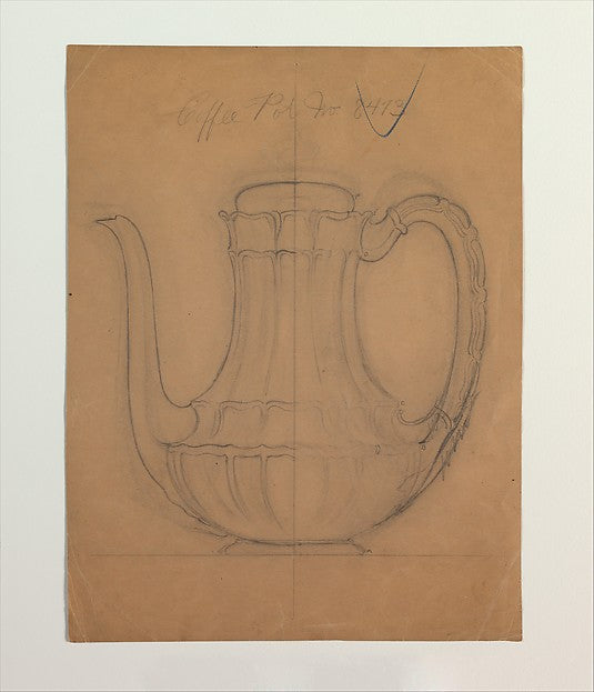 Coffee Pot No 8473 possibly c1889-Tiffany & Co., Poster Print - Wall Art