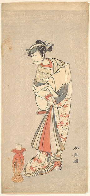 The Actor Ichikawa Danjuro V in the Role of a Woman 1772-Katsu,  Poster Print