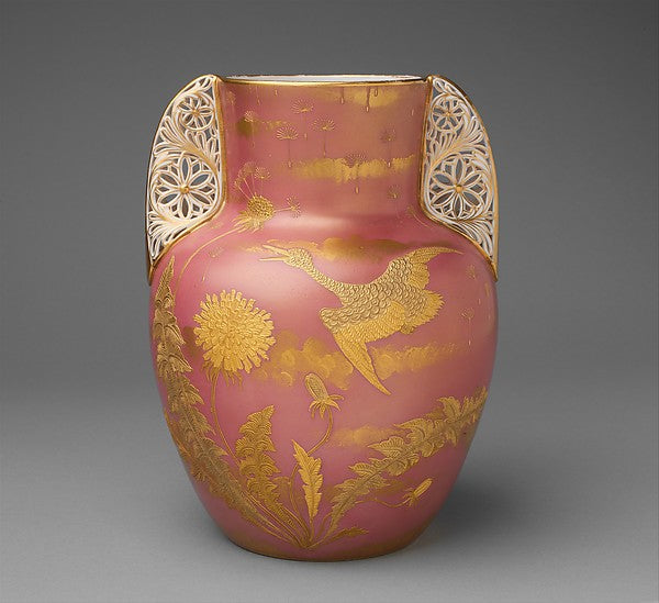 Vase 1882–90 Ott and Brewer,  Poster Print